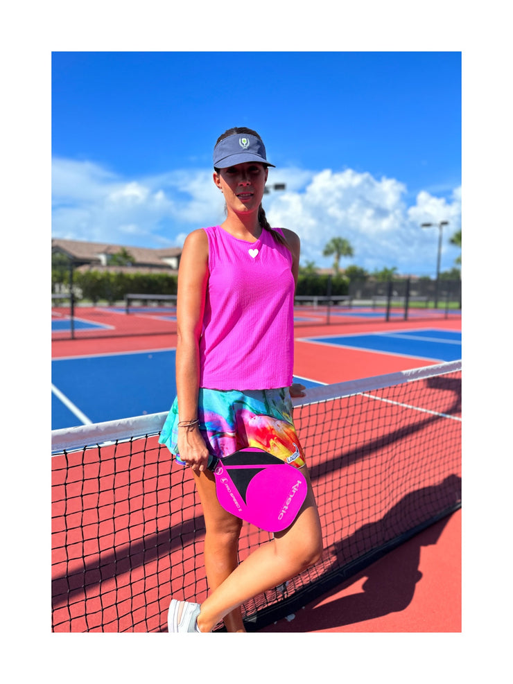 NEW!! “THE EVA” by Denise Cronwall tank w/ heart loop