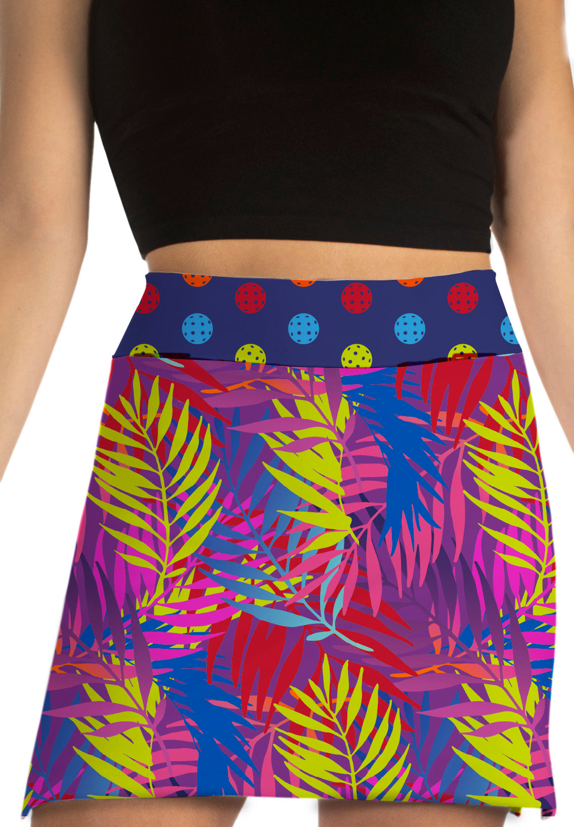 Women's Skort Tropical Print No